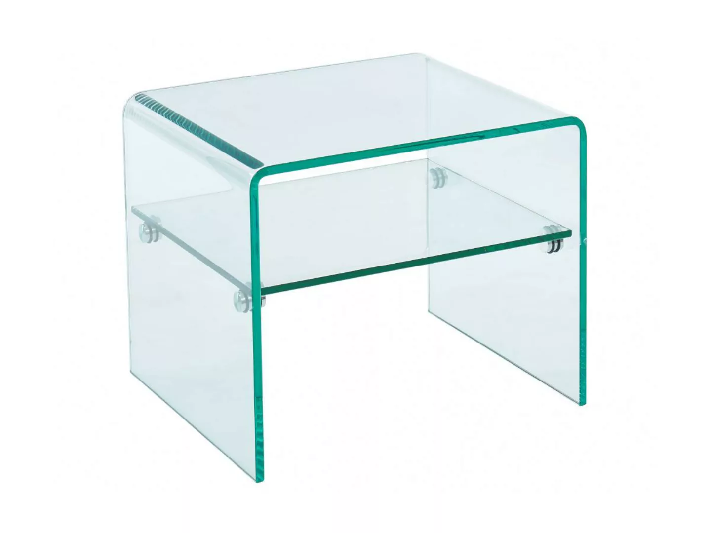 Nachttisch mit 1 Ablage - Glas - STILEOS günstig online kaufen