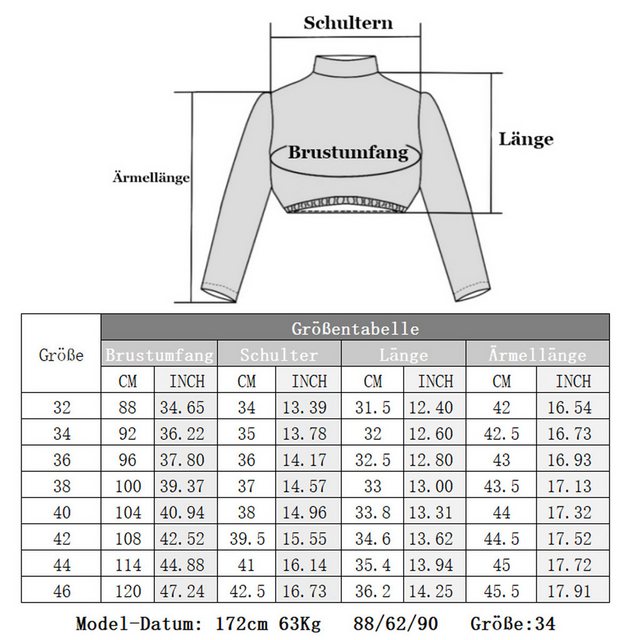 KELLIAR Dirndlbluse aus Spitze, hochgeschlossene weiße Trachtenbluse Oktobe günstig online kaufen