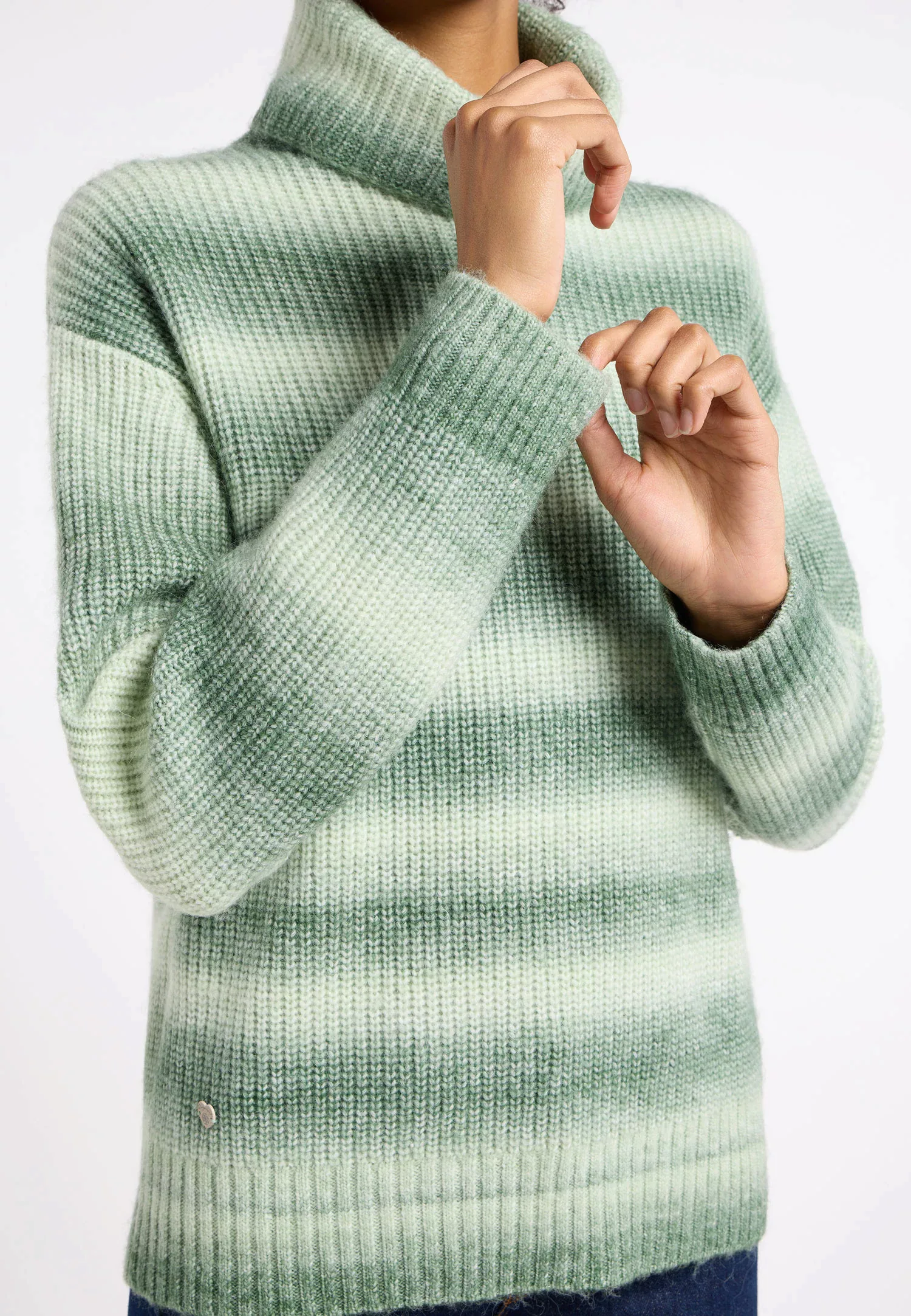 Ragwear Rollkragenpullover "SAFINA", mit bunt gestreiftem Strickmuster günstig online kaufen