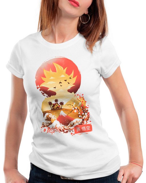 style3 T-Shirt Kame House Sunset super dragonball z gt songoku breakers dai günstig online kaufen