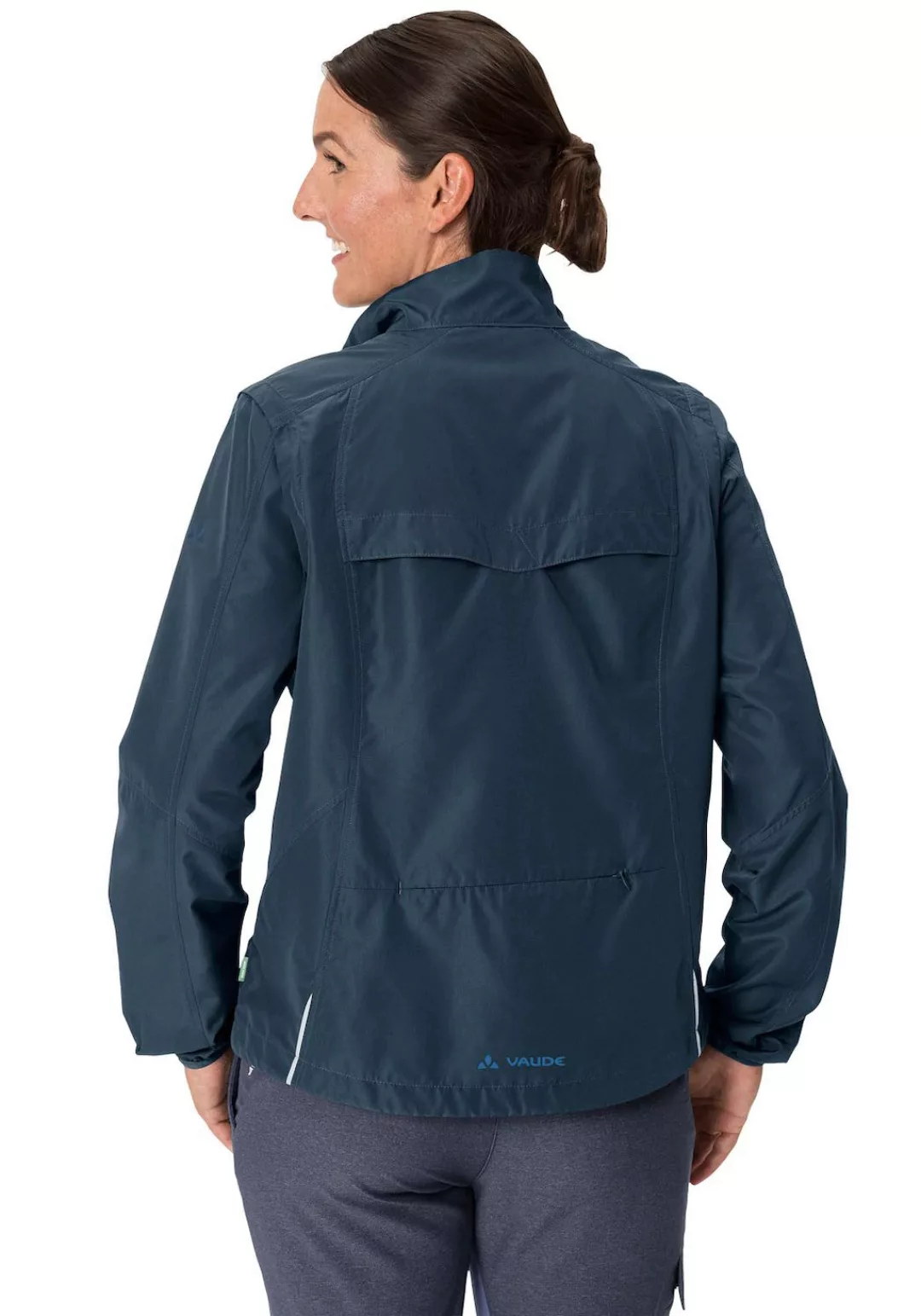 VAUDE Fahrradjacke "DUNDEE", ohne Kapuze, Wasserdicht, winddicht, atmungsak günstig online kaufen