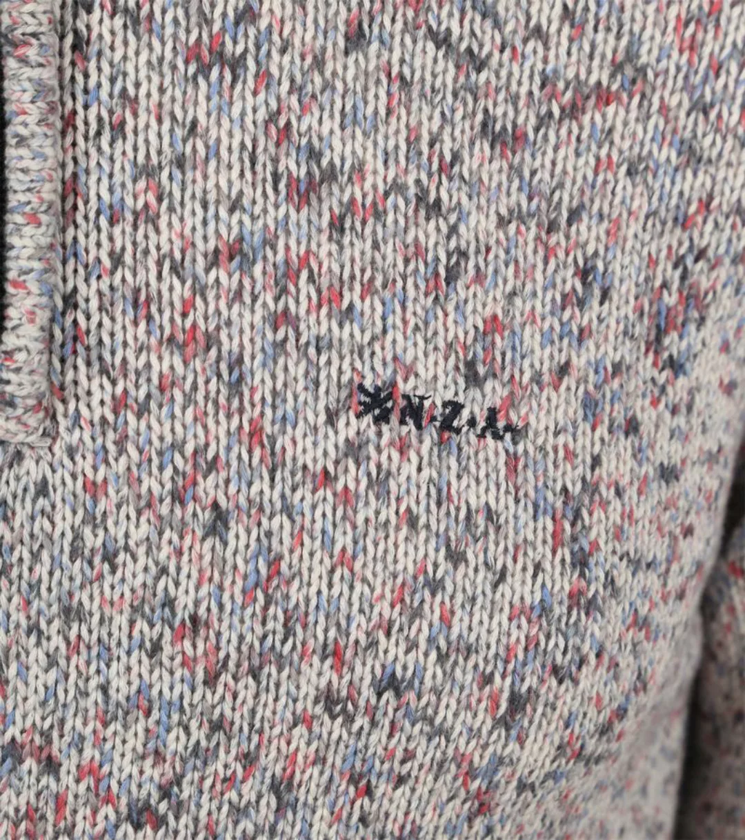 NZA Half Zip Pullover Ruapani Grau - Größe M günstig online kaufen