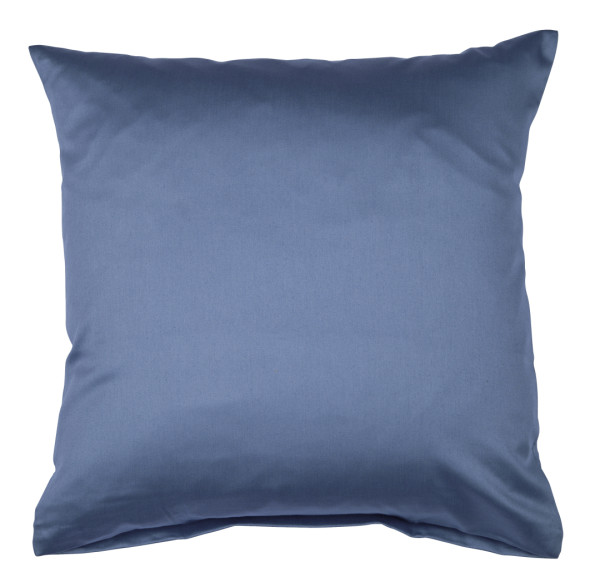 Janine Janine Mako-Satin-Bettwäsche Colors 31001 jeansblau Größe:  80x80 cm günstig online kaufen