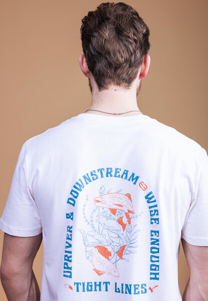 Herren T-shirt "Upriver & Downstream" günstig online kaufen