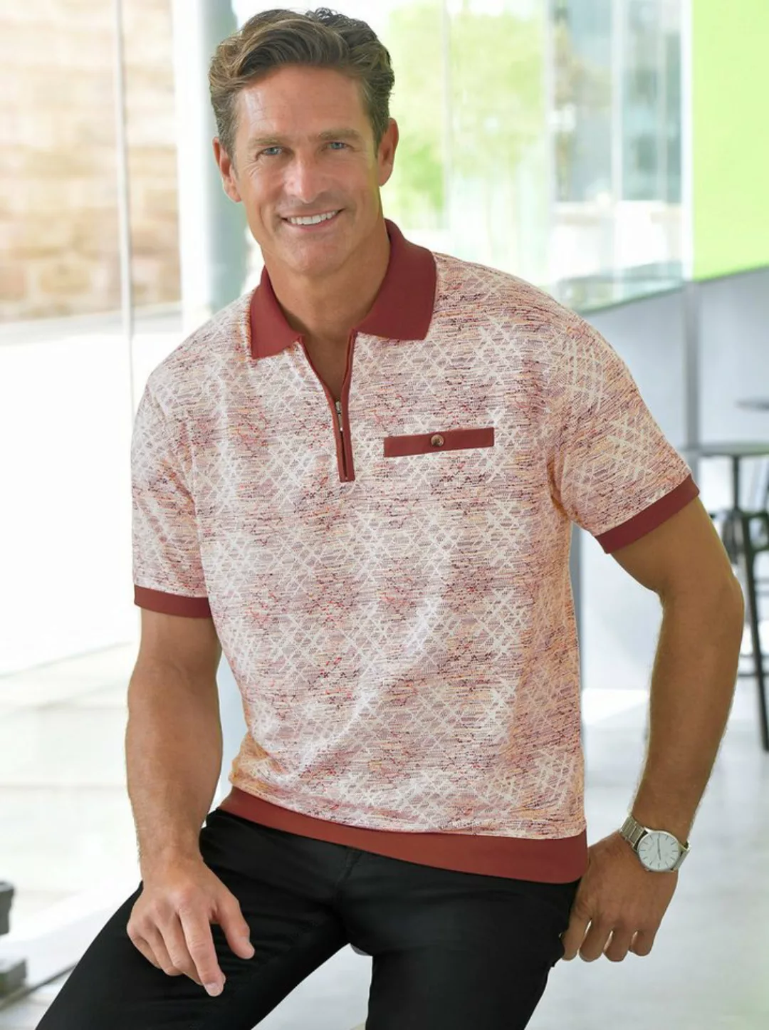 Witt T-Shirt Kurzarm-Poloshirt günstig online kaufen
