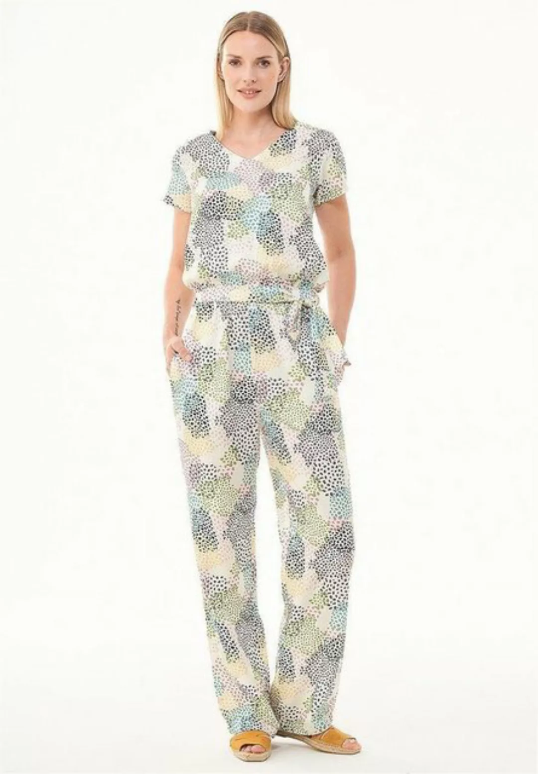 ORGANICATION Jumpsuit Women's All-Over Printed Jumpsuit in Multi Color günstig online kaufen