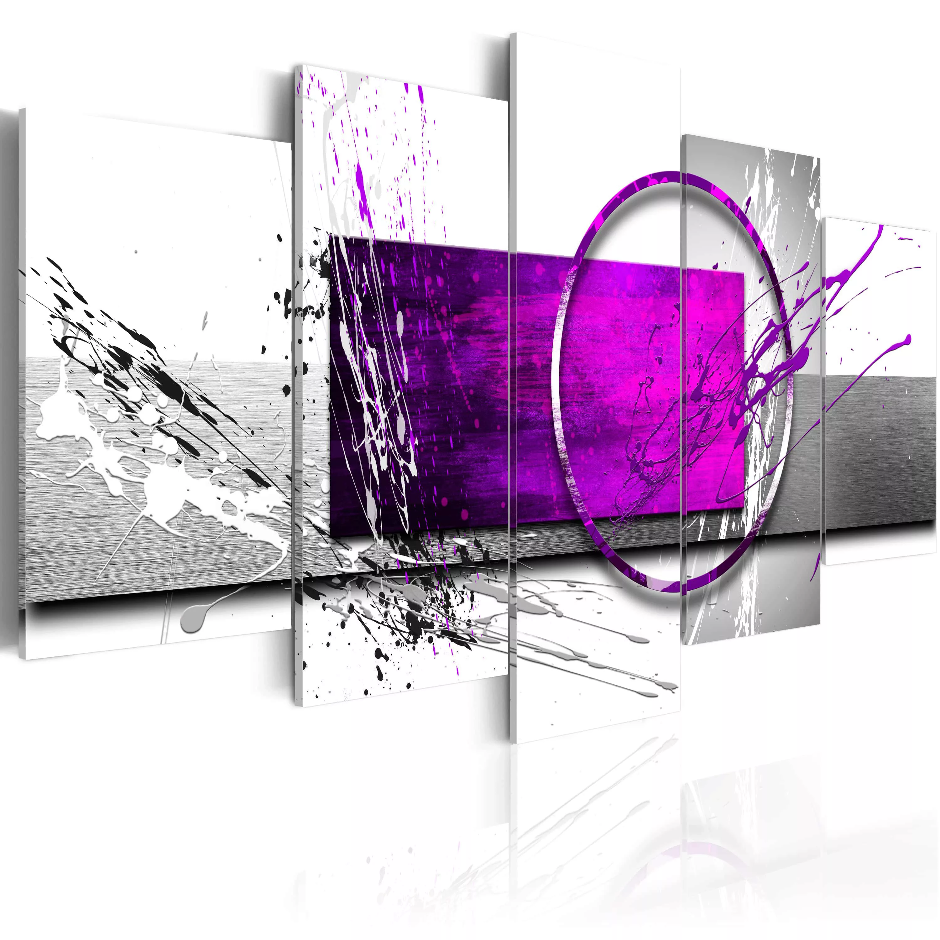 Wandbild - Purple Expression günstig online kaufen