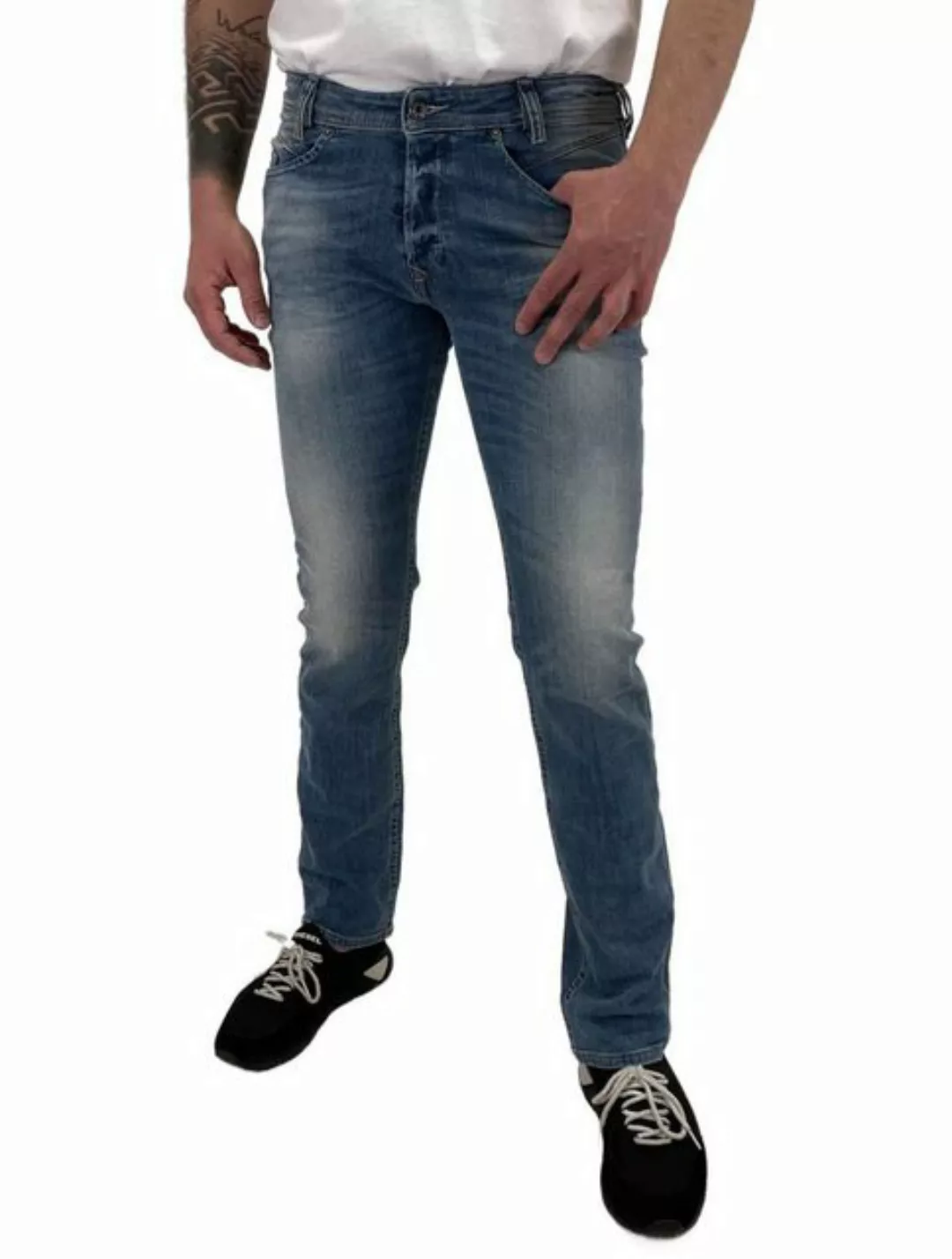 Diesel Tapered-fit-Jeans Diesel Iakop R2H48 Herren Jeans Hose Slim Tapered günstig online kaufen