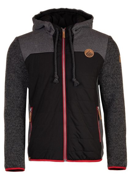 Piz Palü Outdoorjacke Steppjacke Herren - TEISNACH - schwarz/anthrazit günstig online kaufen