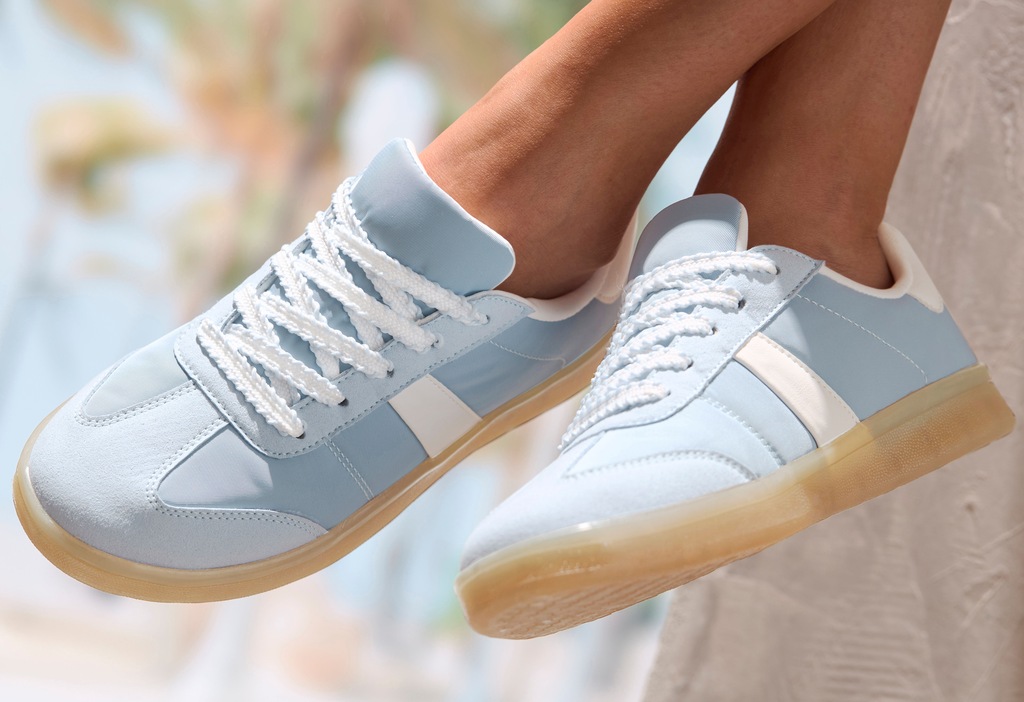 LASCANA Sneaker "Schnürschuh, Halbschuh, Freizeitschuh", mit angesagter Soh günstig online kaufen