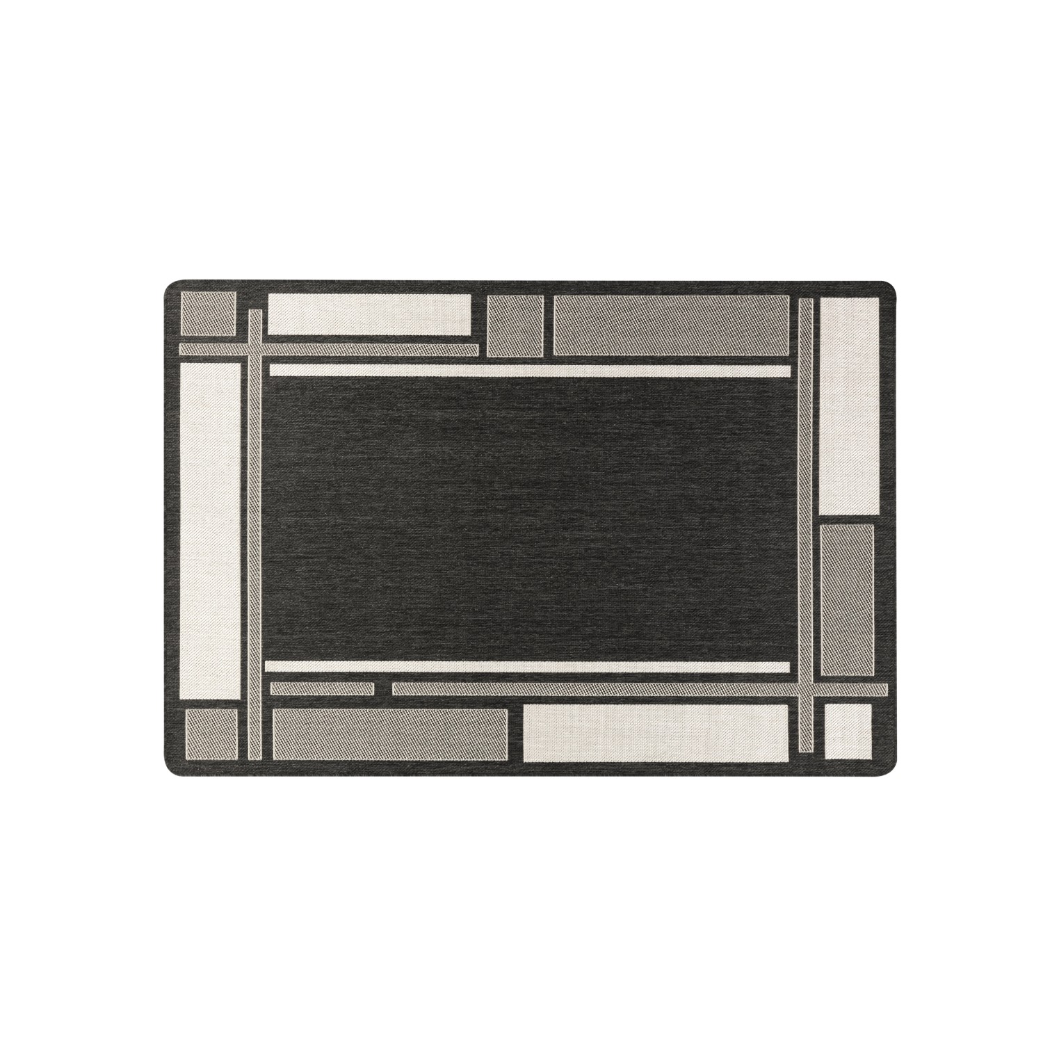 Peyer Syntex Teppich Smilla Pflegeleichter Indoor und Outdoor Teppich Anthr günstig online kaufen