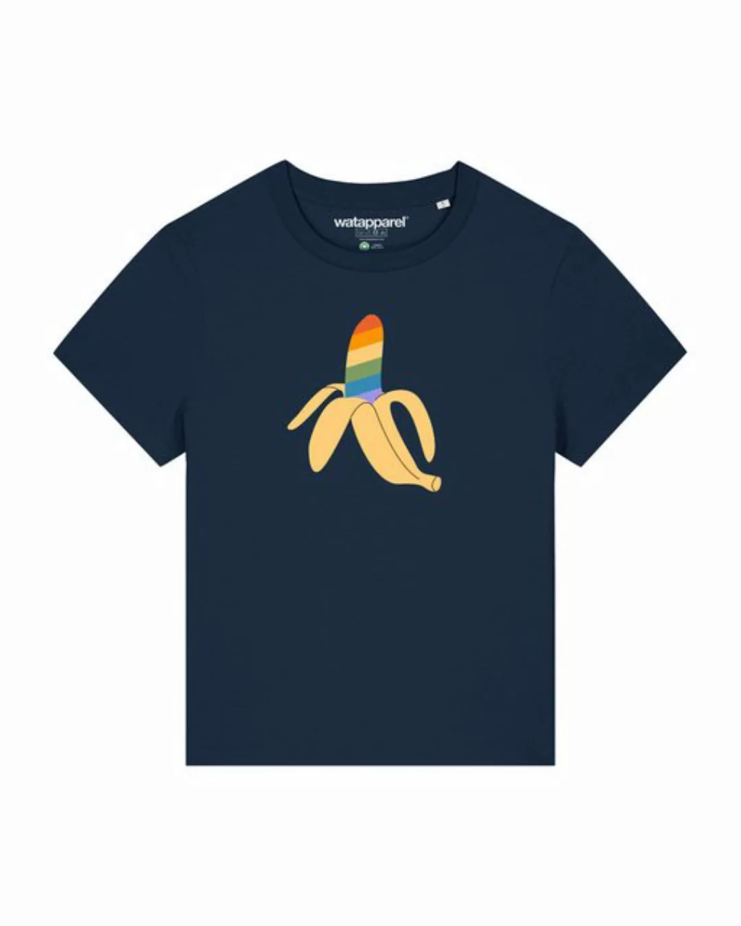 wat? Apparel T-Shirt Rainbow Banana günstig online kaufen