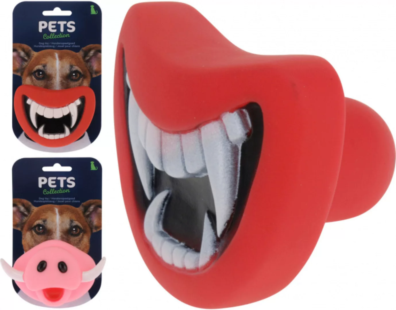 Hundespielzeug Vampir 2ass Polyvinyl Rot günstig online kaufen