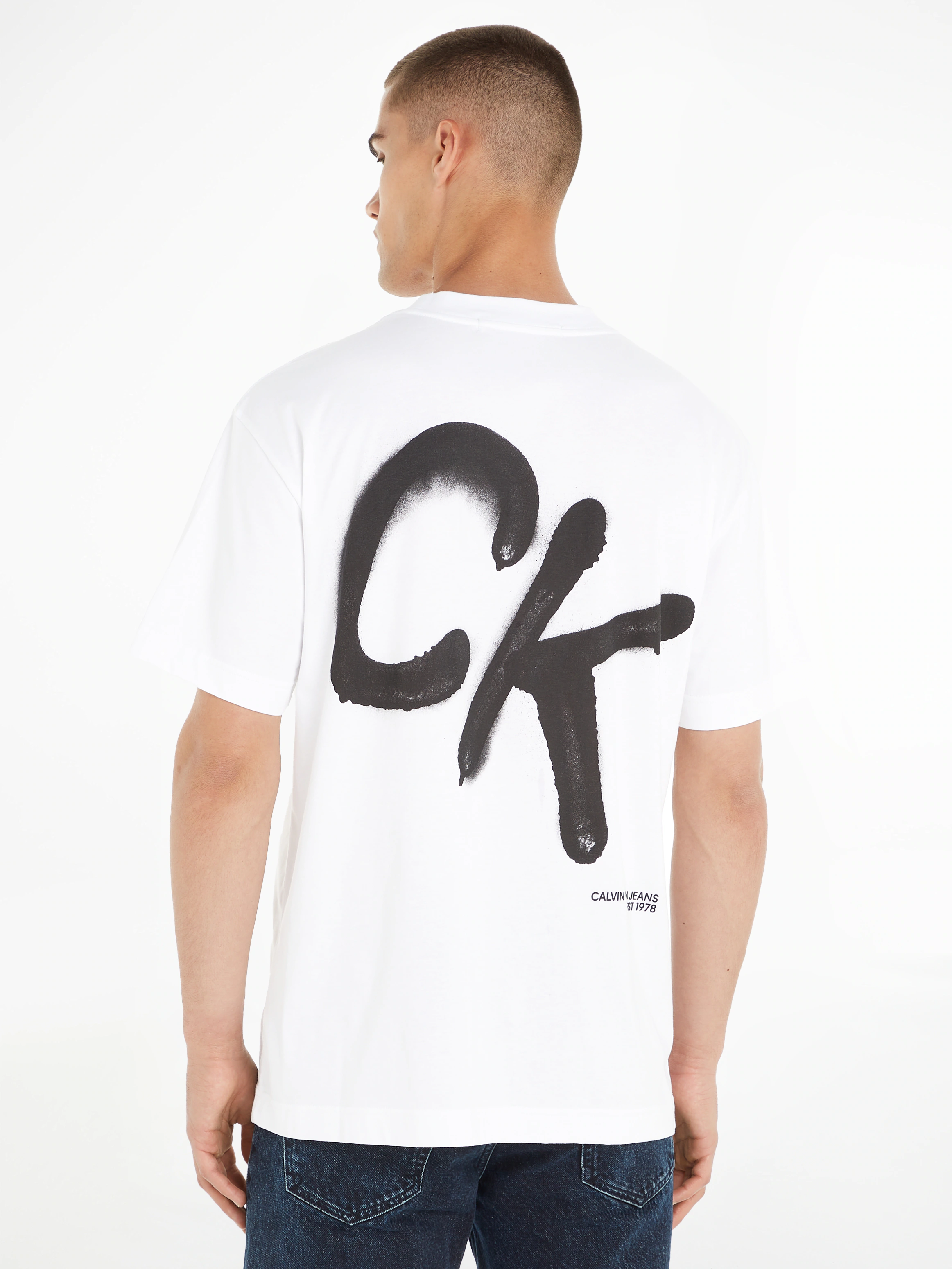 Calvin Klein Jeans T-Shirt "CK SPRAY TEE" günstig online kaufen