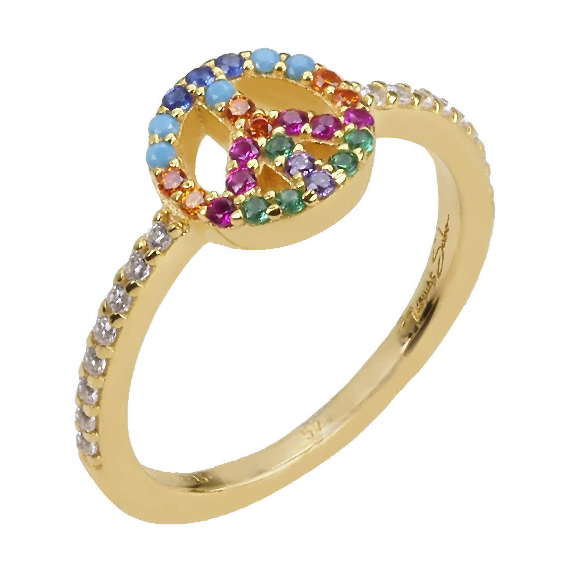 THOMAS SABO Fingerring TR2373-488-7-58 Damen 925 günstig online kaufen
