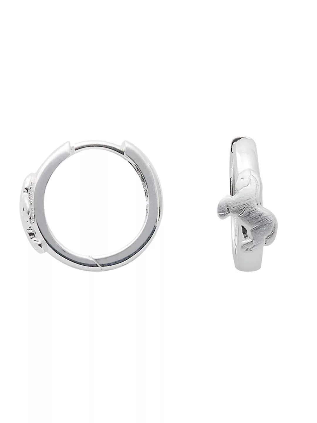 Adelia´s Paar Ohrhänger "925 Silber Ohrringe Creolen Pferd Ø 14 mm", Silber günstig online kaufen