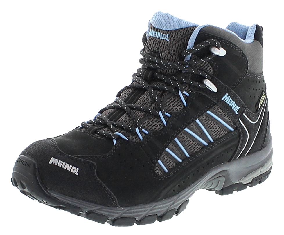 Meindl JOURNEY LADY MID GTX Anthrazit Azur Damen Hiking Schuhe günstig online kaufen