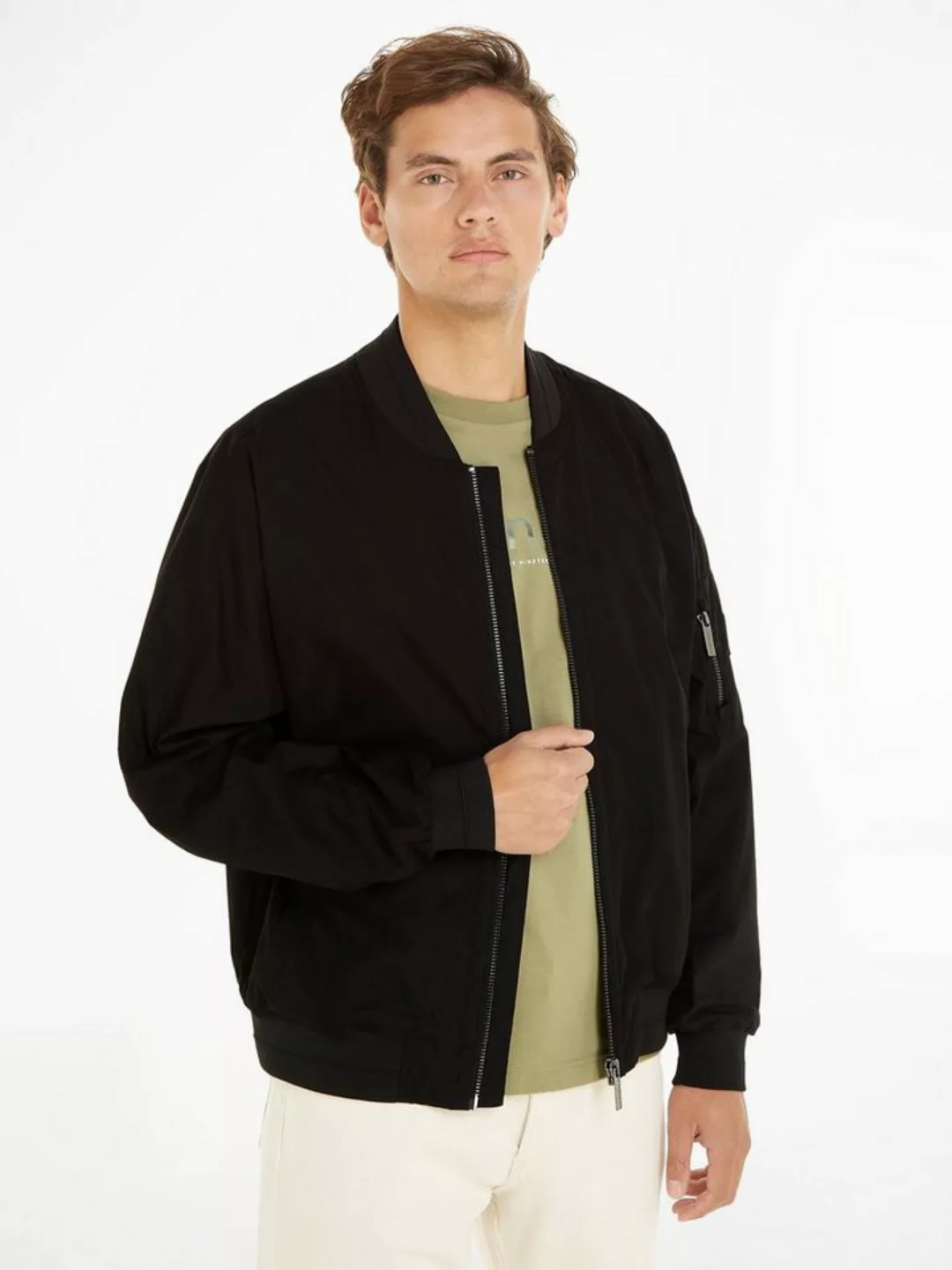 Calvin Klein Blouson REC. COTTON NYLON HERO BOMBER günstig online kaufen