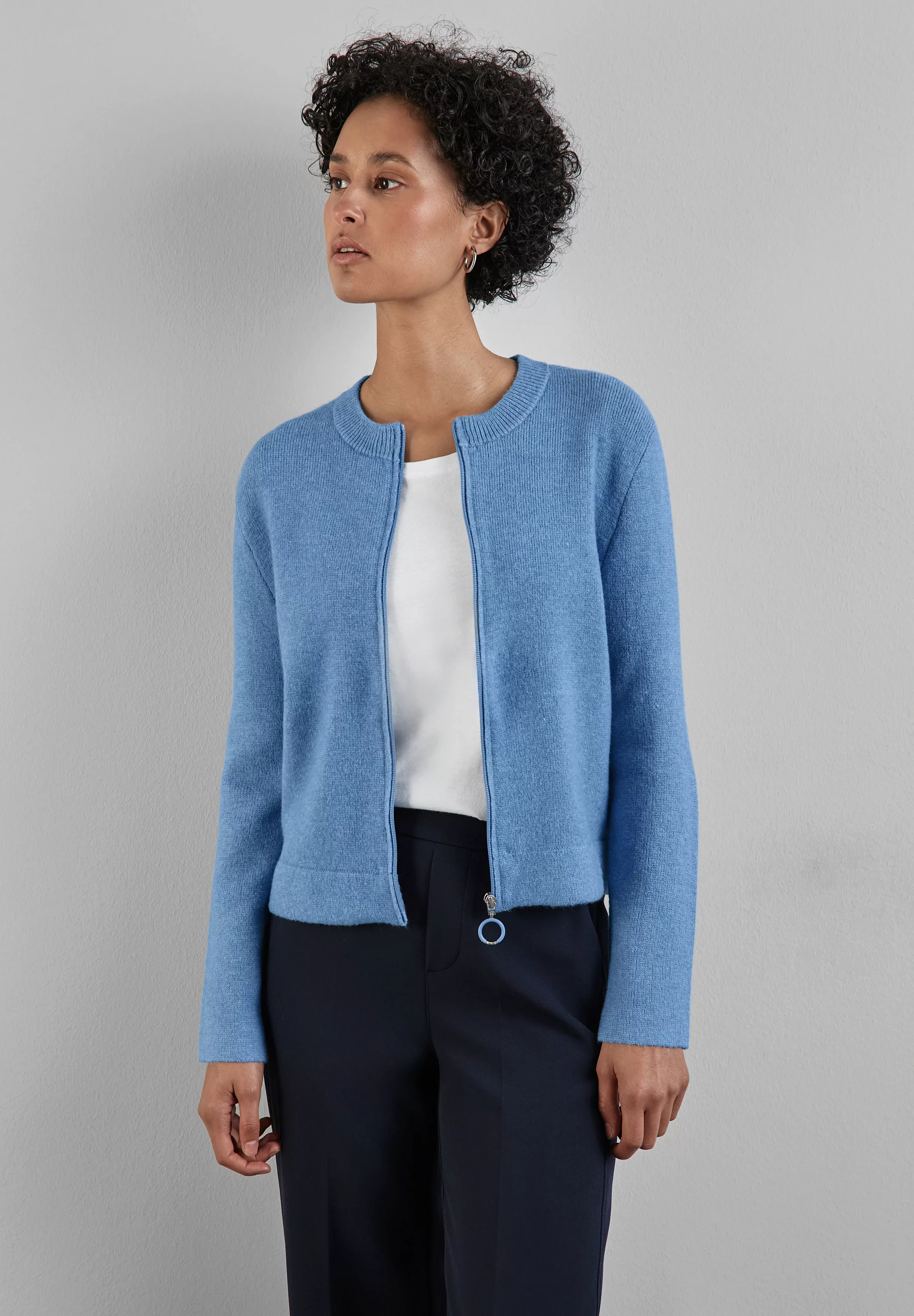 STREET ONE Cardigan, mit Rundhalsausschnitt günstig online kaufen