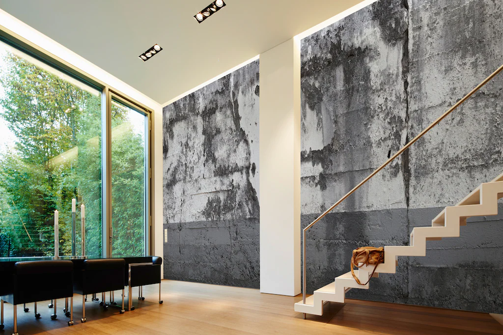 Architects Paper Fototapete »Concrete Wall«, Vlies, Wand, Schräge günstig online kaufen