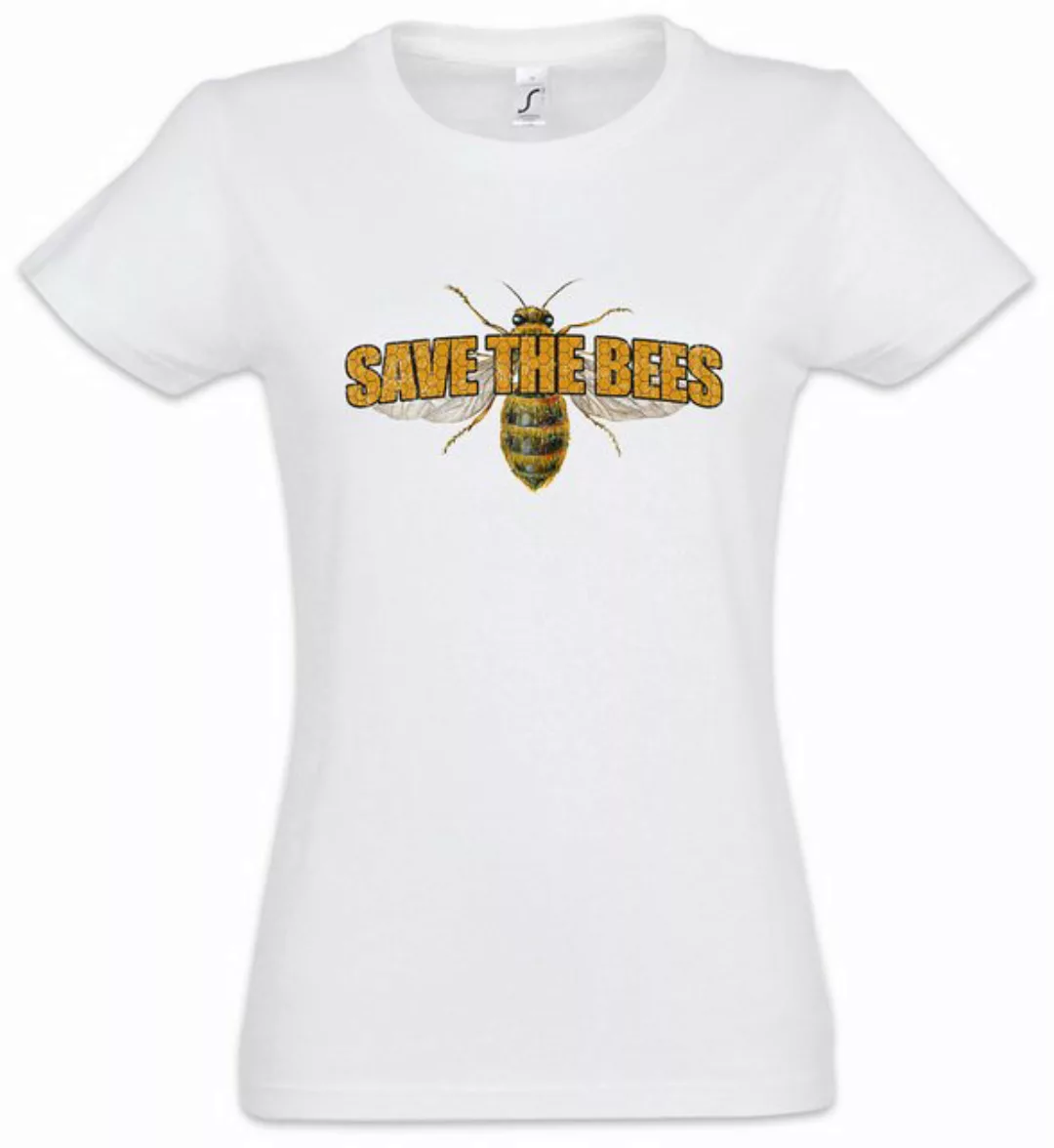 Urban Backwoods Print-Shirt Save The Bees Damen T-Shirt Bienen Imker Züchte günstig online kaufen