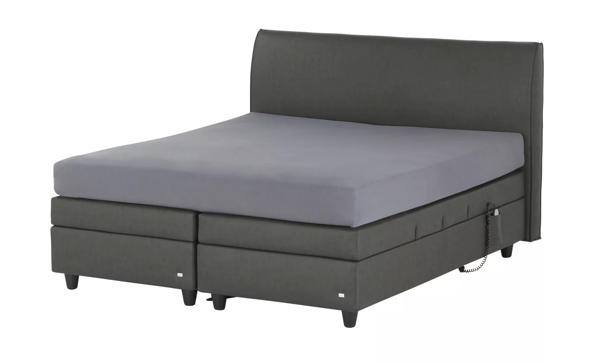 RUF Motor-Boxspringbett  Mercata ¦ grau ¦ Maße (cm): B: 166 H: 113 Betten > günstig online kaufen