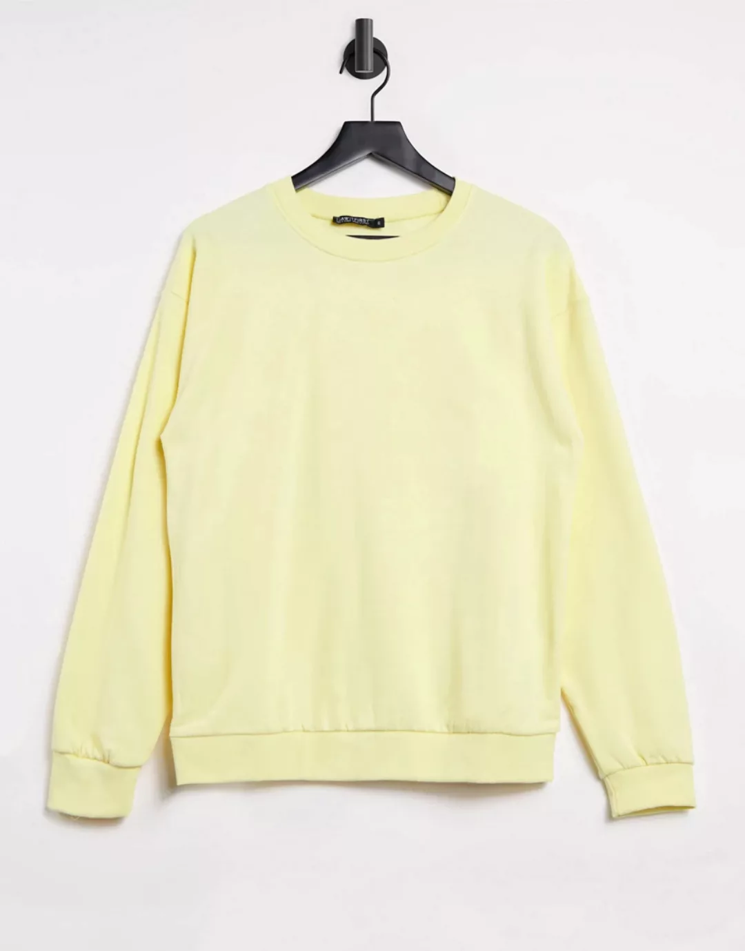 I Saw It First – Sweatshirt in Gelb günstig online kaufen