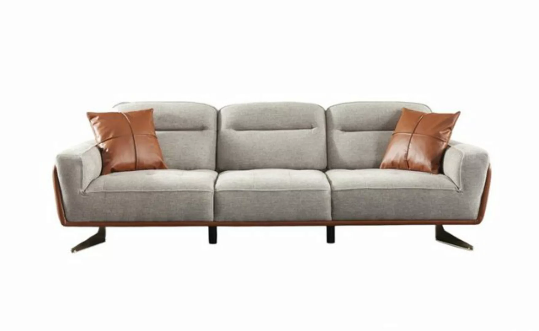 JVmoebel 4-Sitzer Gemütliche Couch Wohnzimmer Big Sofa Couchen Sofas Stoffs günstig online kaufen
