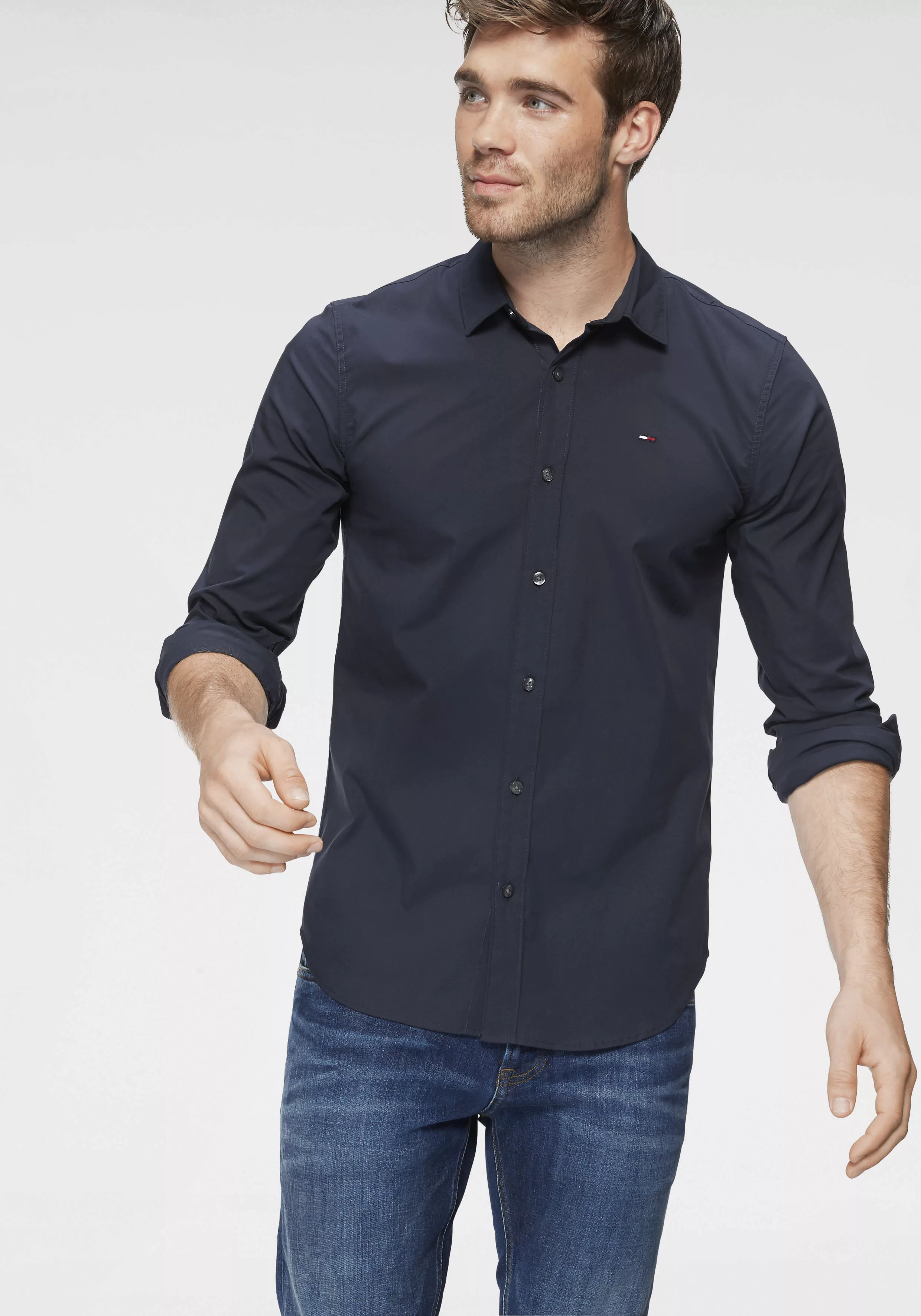 Tommy Jeans Langarmhemd "Sabim Stretch Hemd Shirt", Stretch Hemd, Premium, günstig online kaufen