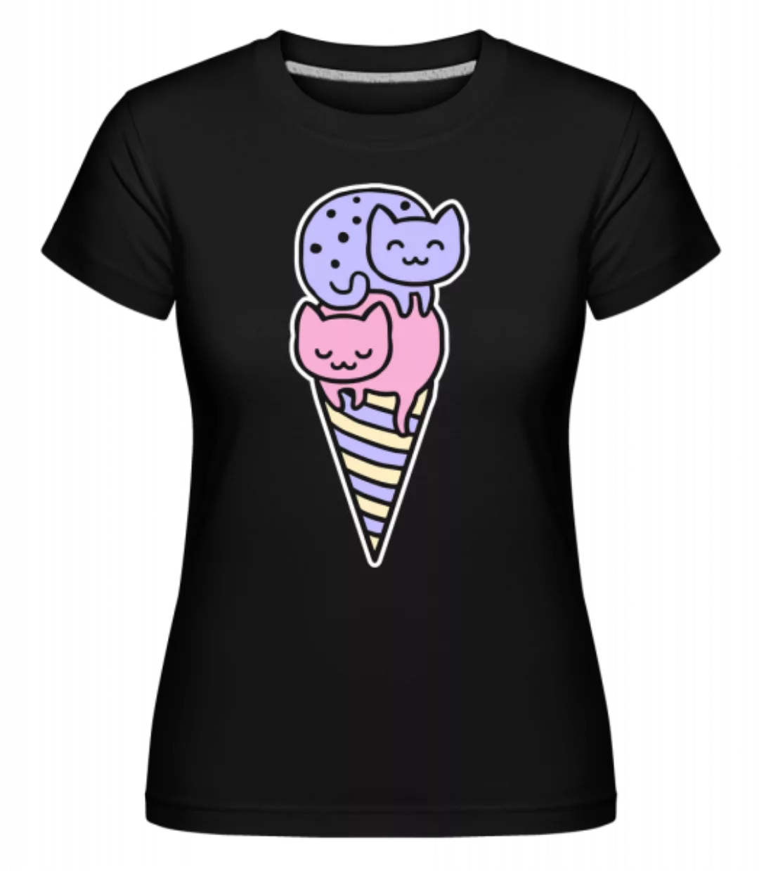Katzen Eis · Shirtinator Frauen T-Shirt günstig online kaufen