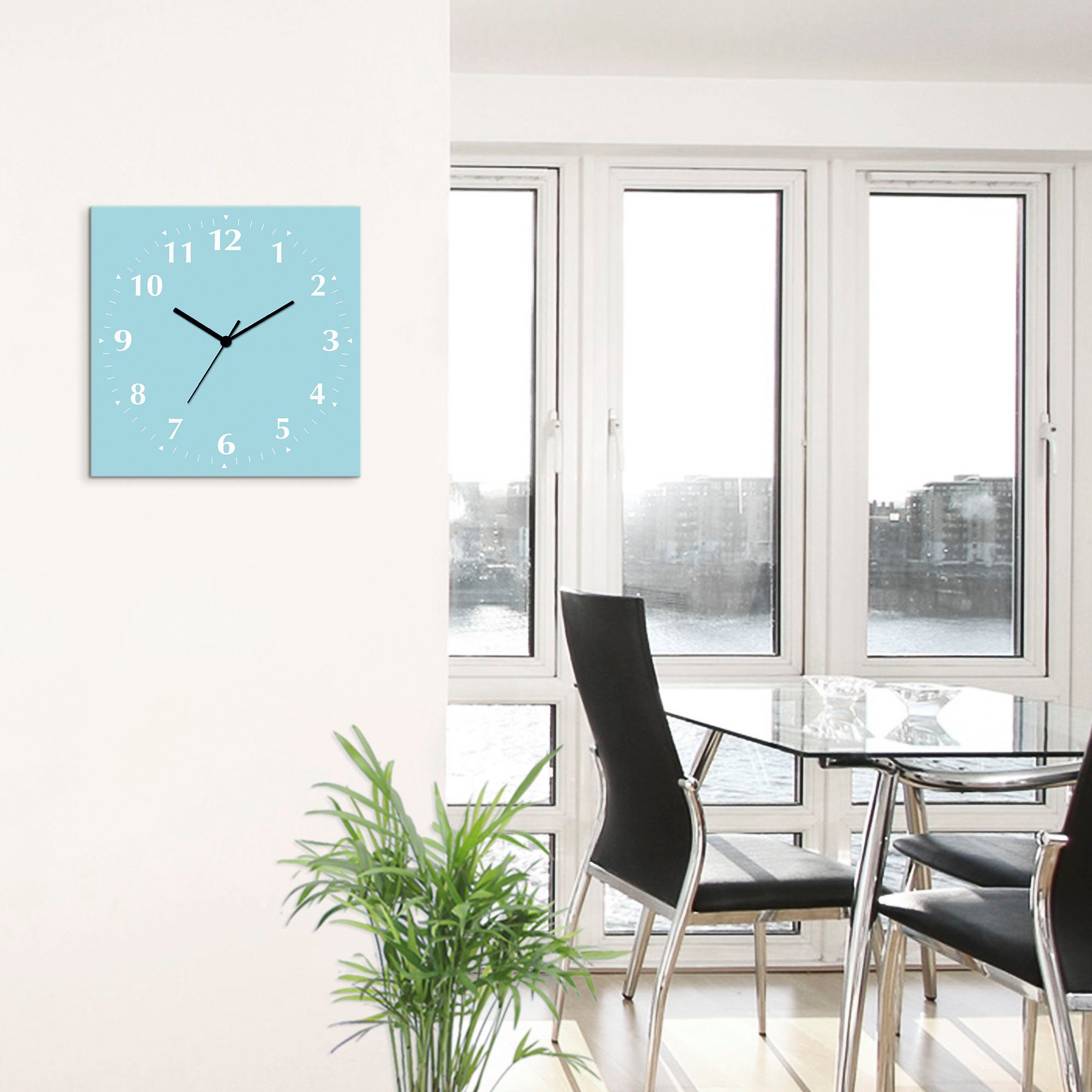 Artland Wanduhr »Uni Trendfarben«, wahlweise mit Quarz- oder Funkuhrwerk, l günstig online kaufen