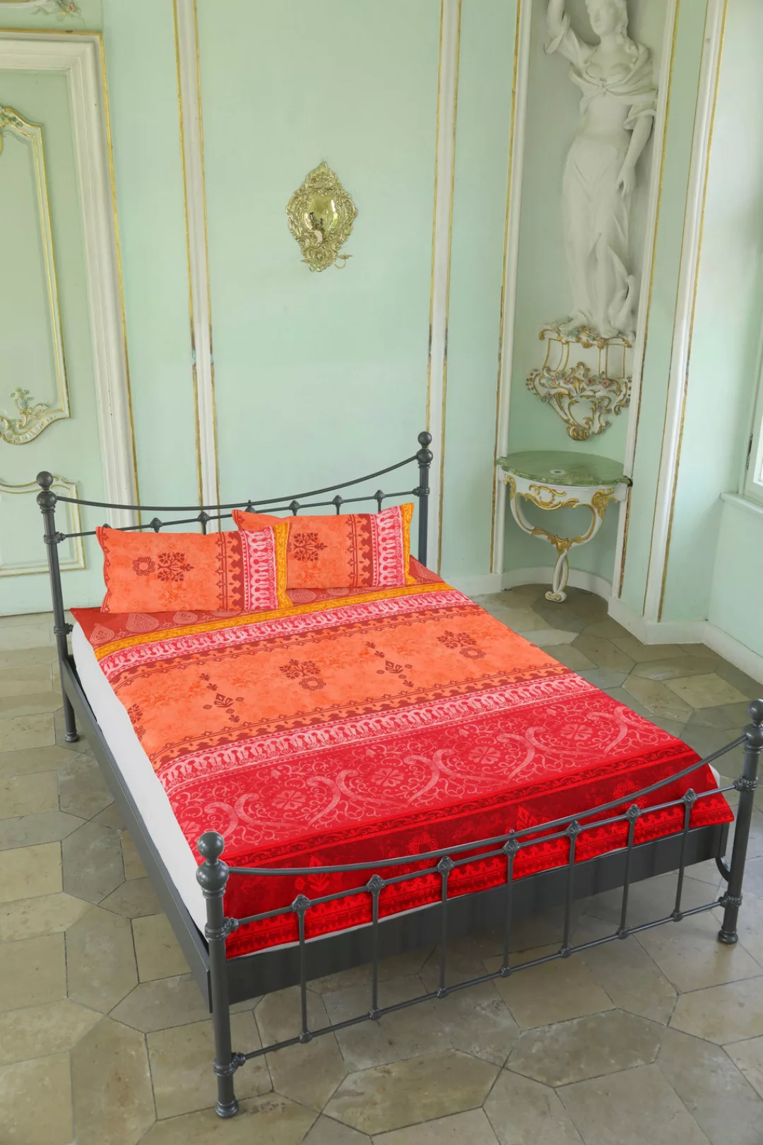 CASATEX Bettwäsche »Indi mit modernen Ornamenten, aus 100% Baumwolle, in Sa günstig online kaufen