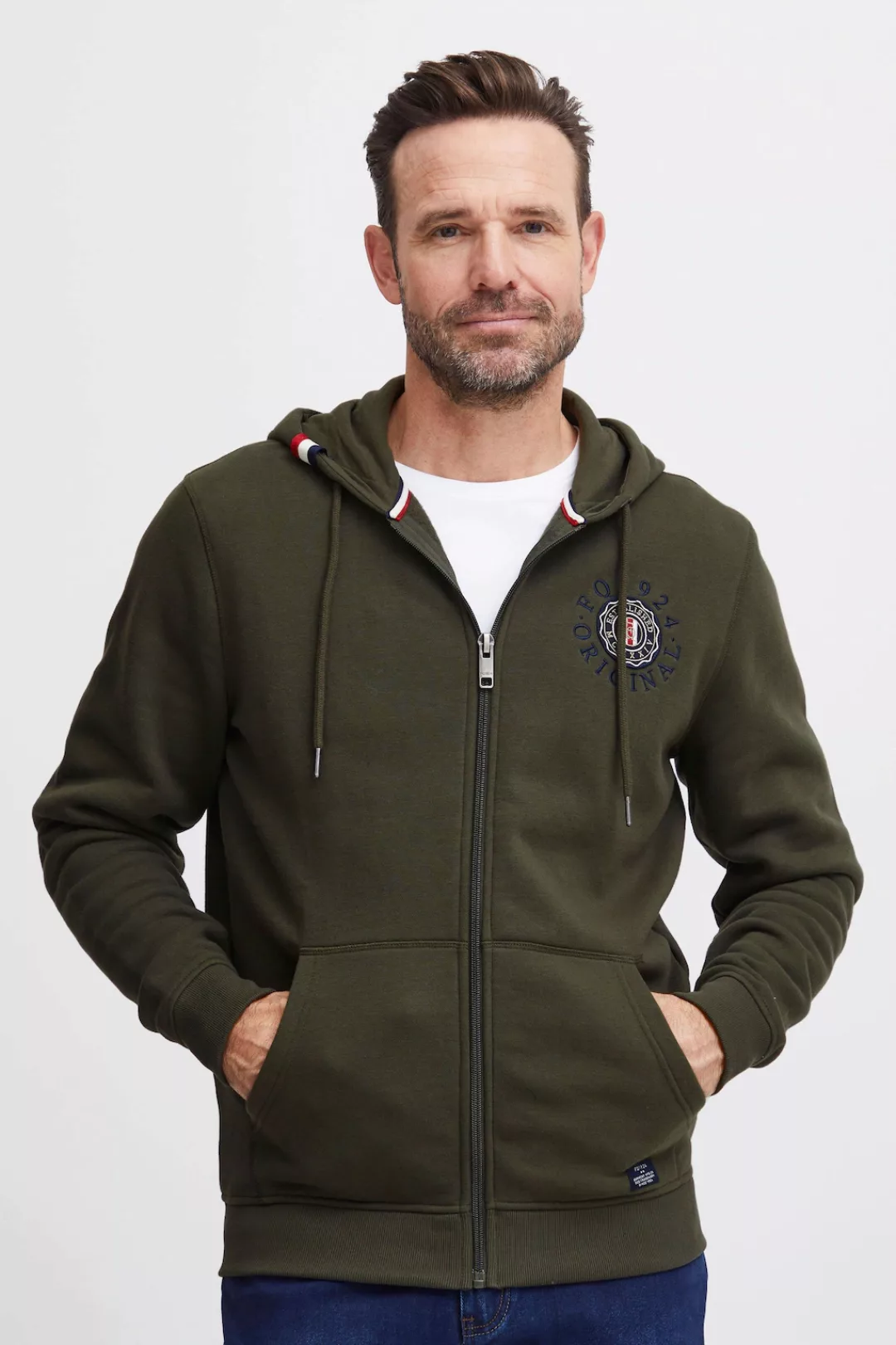 FQ1924 Kapuzensweatjacke "FQ1924 FQWilliam" günstig online kaufen