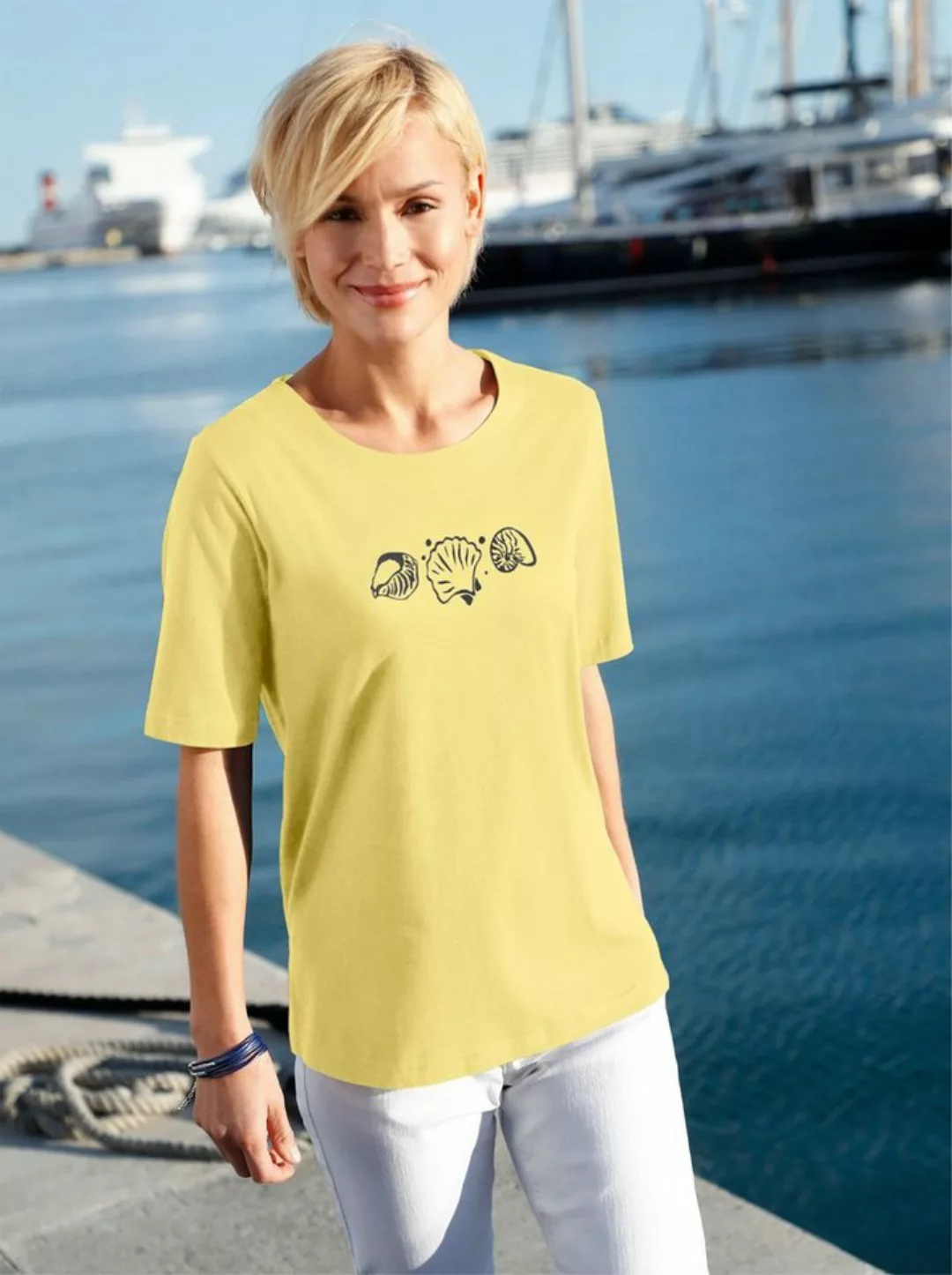 Casual Looks Kurzarmshirt "Shirt", (1 tlg.) günstig online kaufen