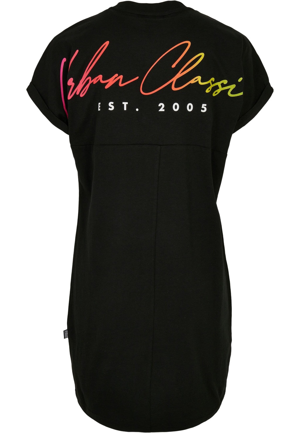 URBAN CLASSICS Shirtkleid "Urban Classics Damen Ladies Rainbow Tee Dress", günstig online kaufen