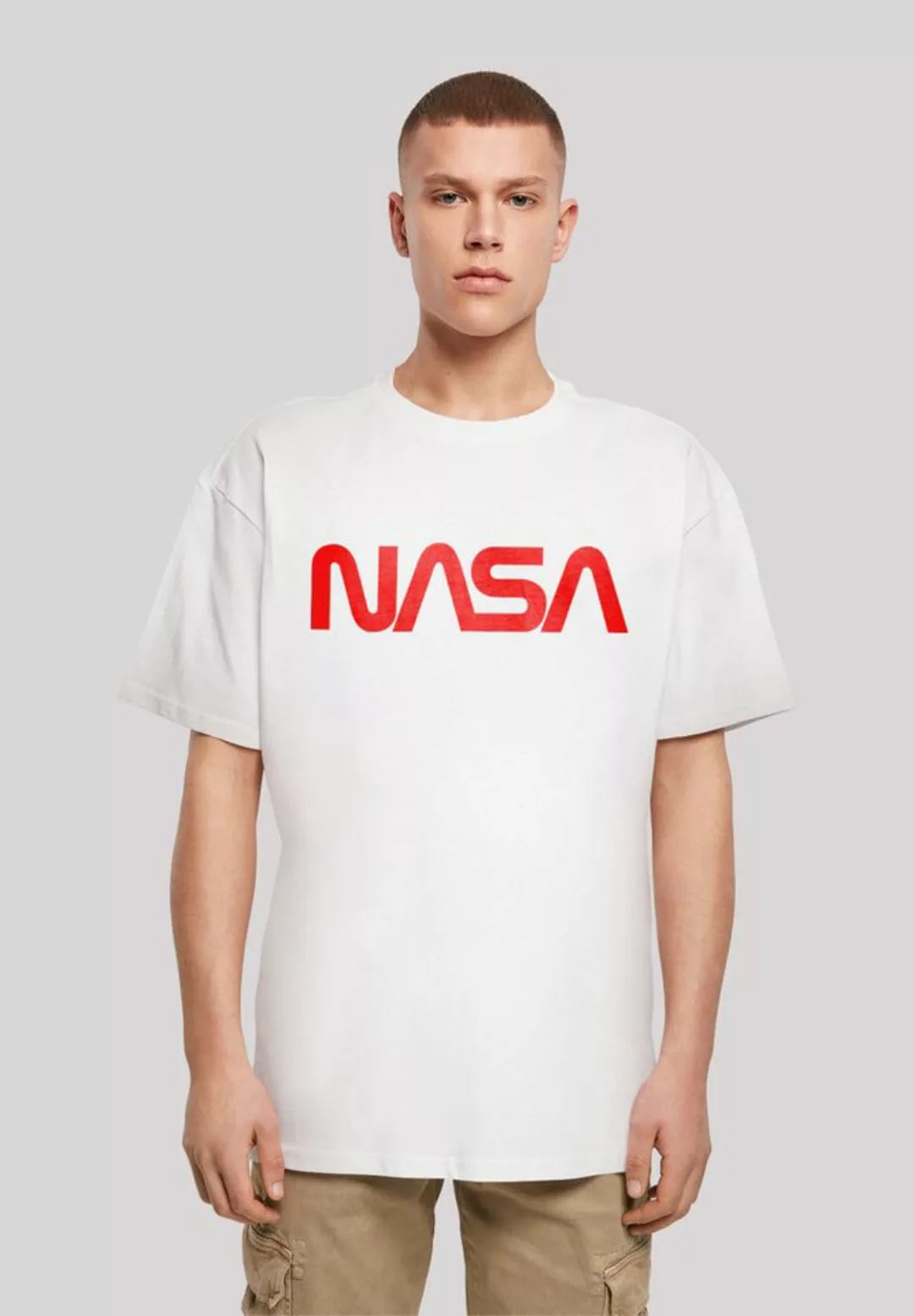 F4NT4STIC T-Shirt NASA Modern Logo Print günstig online kaufen