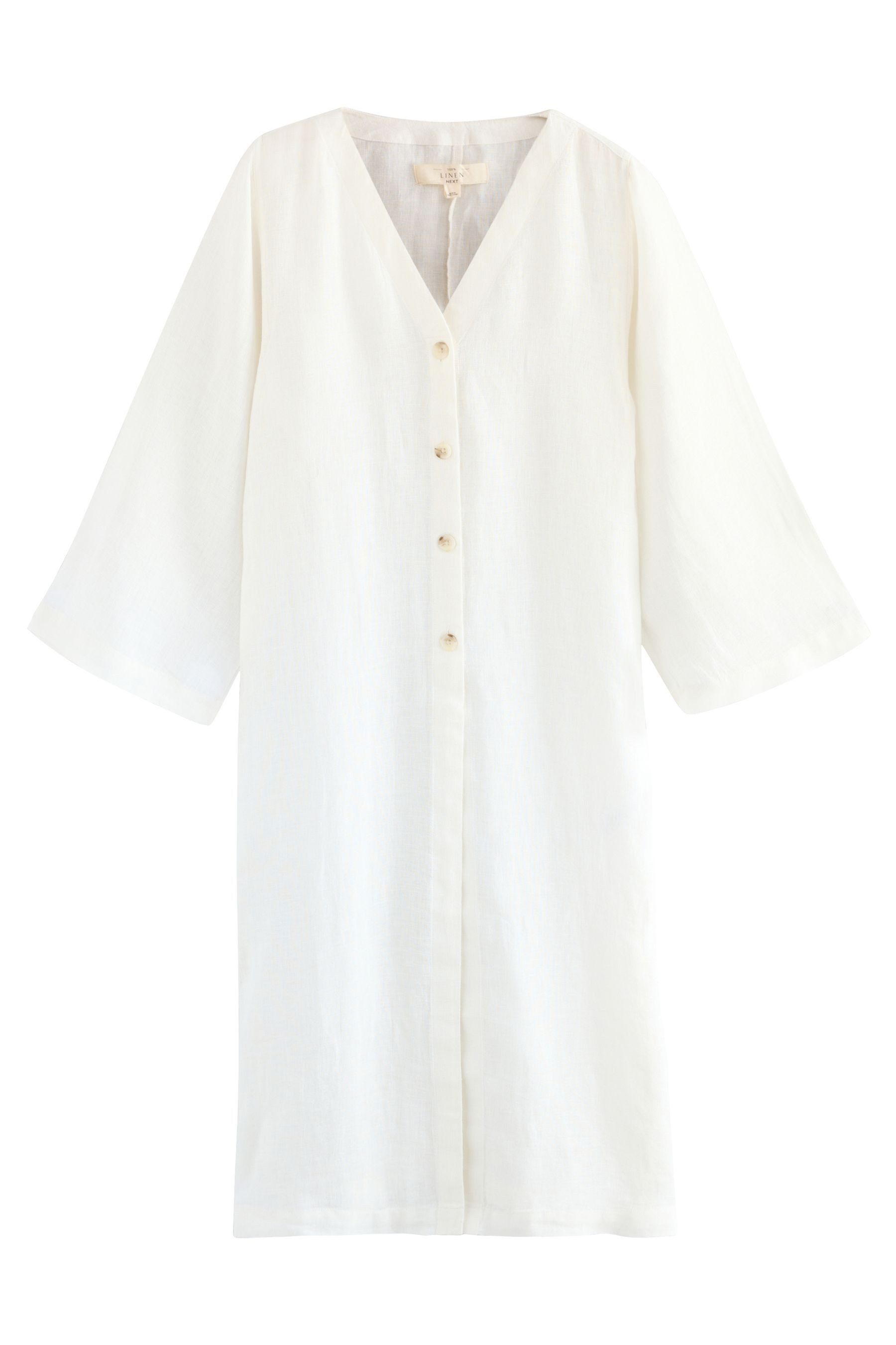 Next Strandkleid Strandbluse aus 100 % Leinen günstig online kaufen