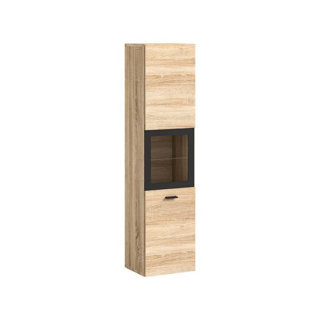 xonox.home Hochschrank in Eiche Sonoma - 30x125x29cm (BxHxT) günstig online kaufen