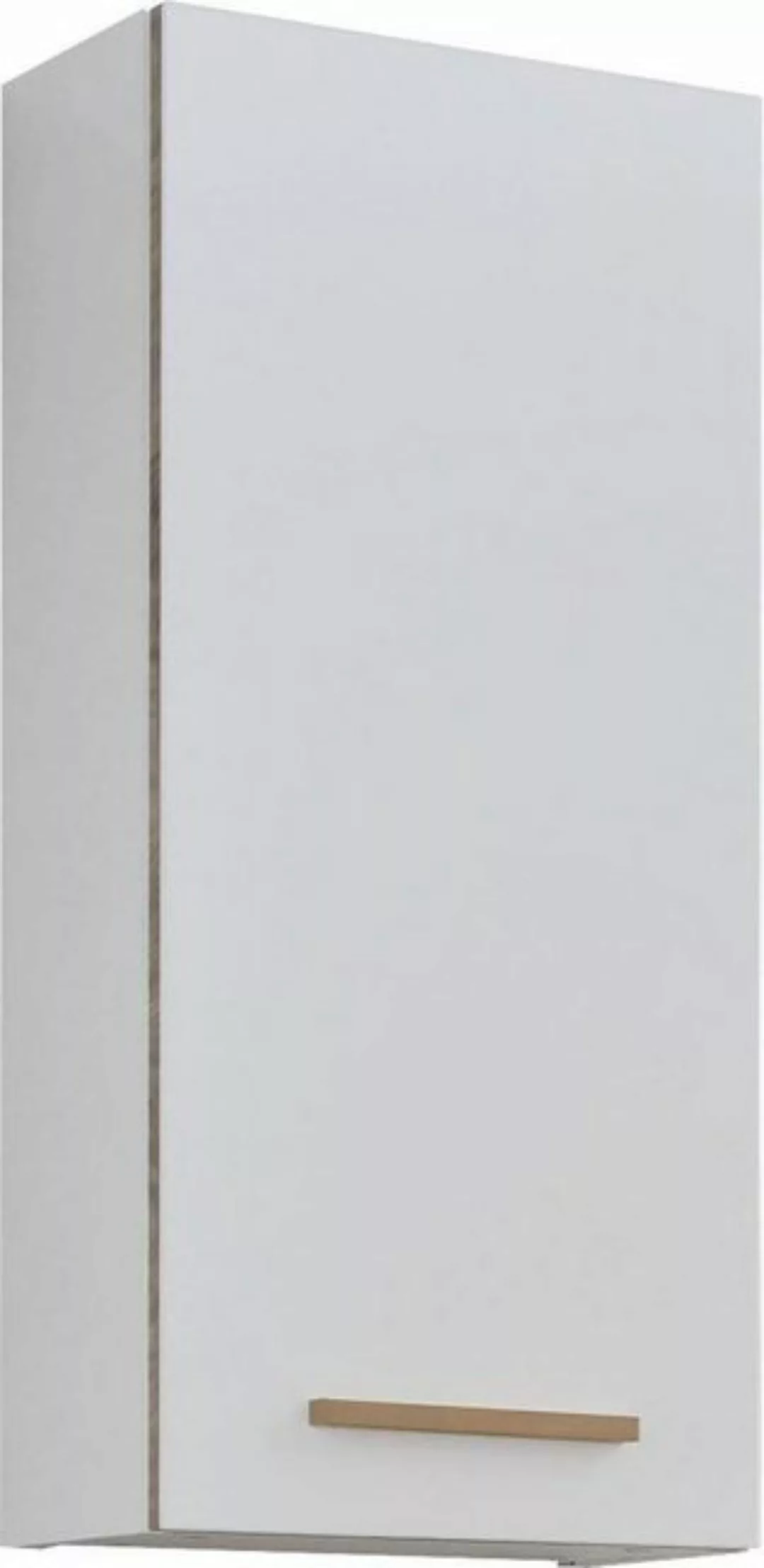 Saphir Hängeschrank Quickset 931 Wand-Badschrank mit 1 Tür, Weiß Glanz, 30 günstig online kaufen