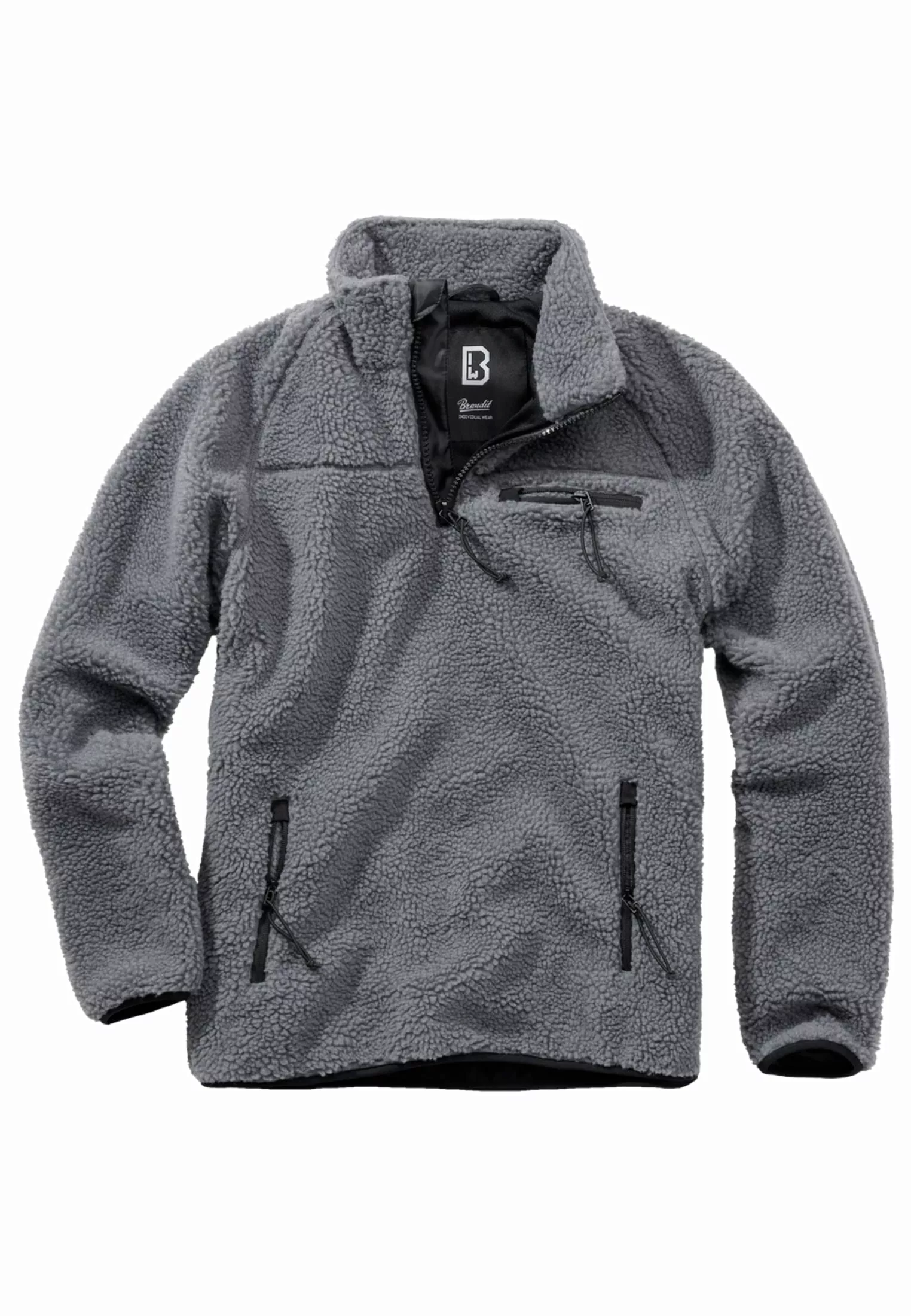 Brandit Sweatjacke "Brandit Herren Teddyfleece Troyer" günstig online kaufen