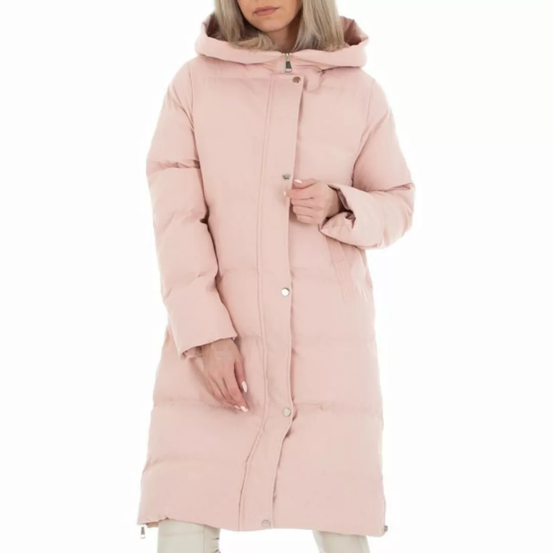 Ital-Design Wintermantel Damen Freizeit (87256540) Kapuze Gefüttert Winterj günstig online kaufen