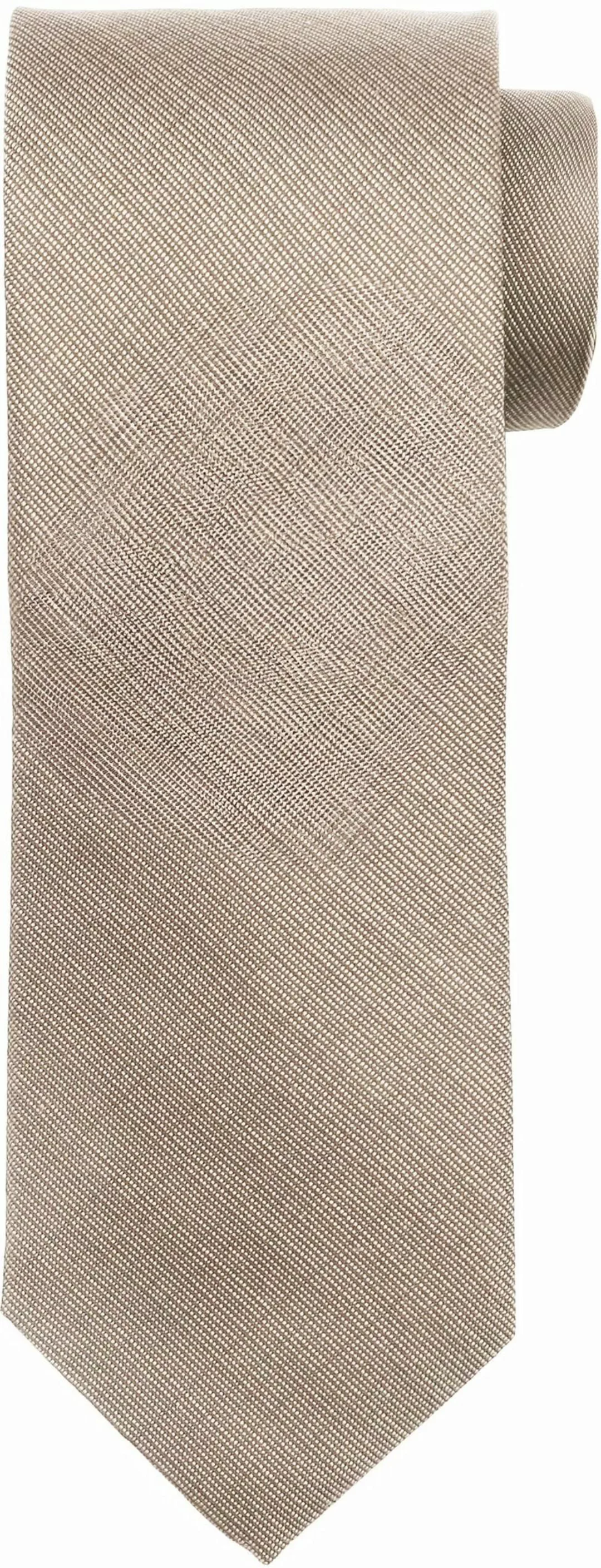 Krawatte Seide Beige K82-1 - günstig online kaufen