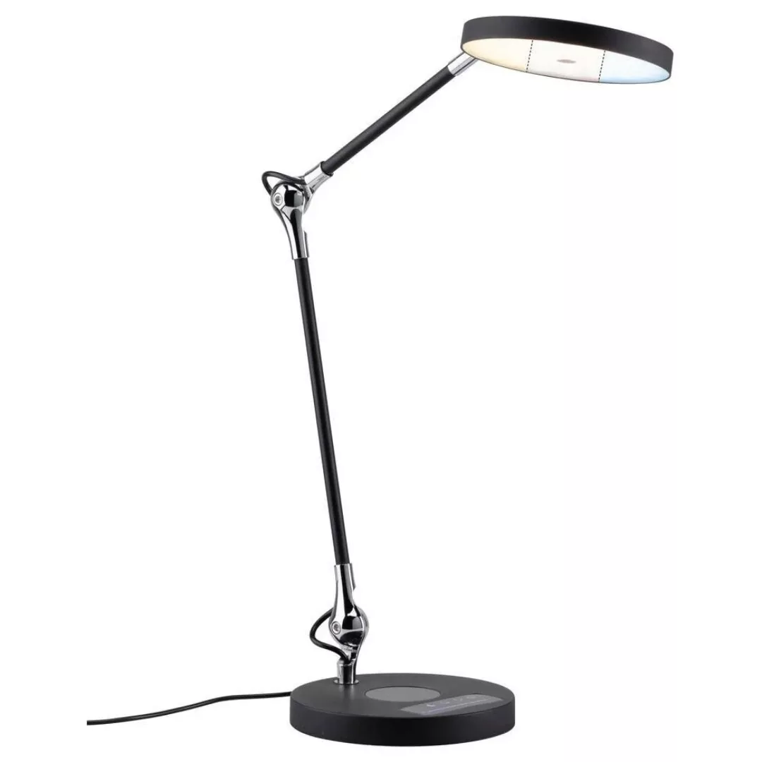 Paulmann Numis LED-Tischlampe Ladefunktion schwarz günstig online kaufen