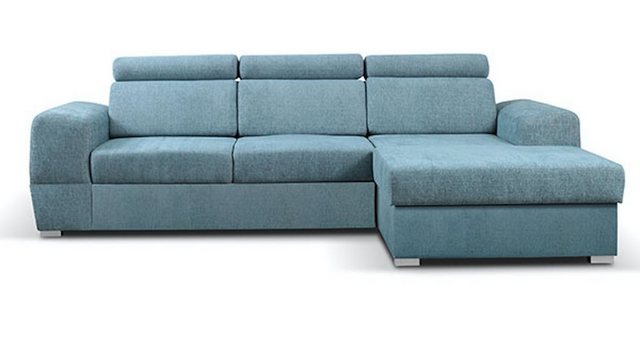 Feldmann-Wohnen Ecksofa Matrix, 260cm Farbe wählbar mit Schlaffunktion und günstig online kaufen