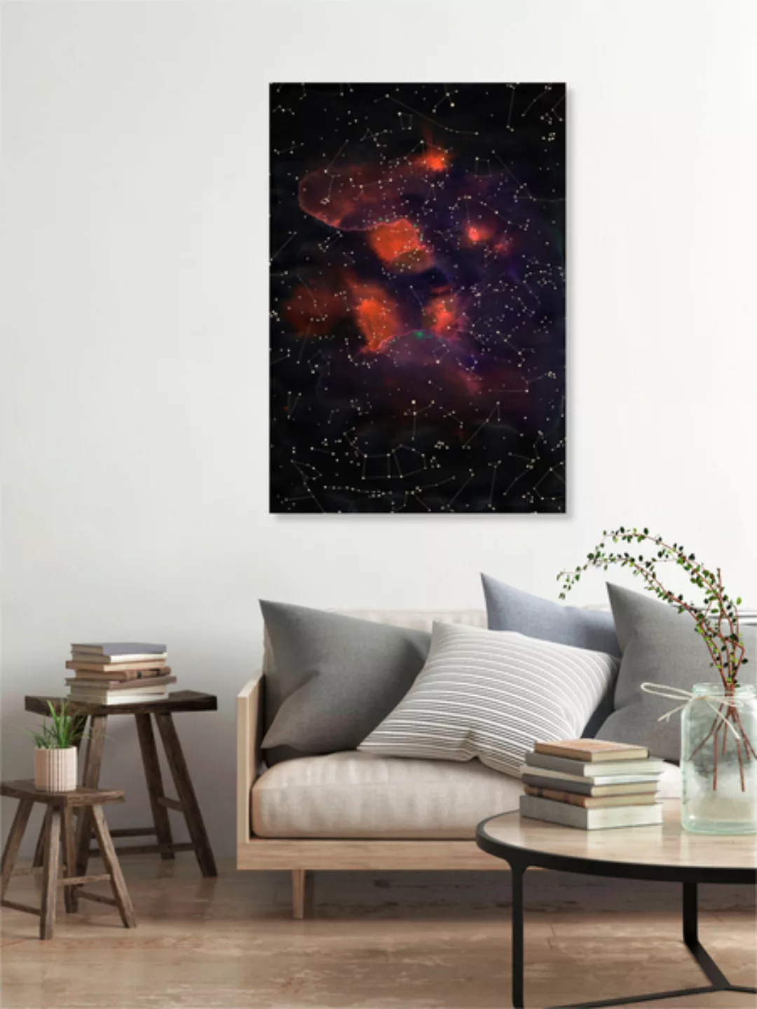Poster / Leinwandbild - Le Cosmos günstig online kaufen