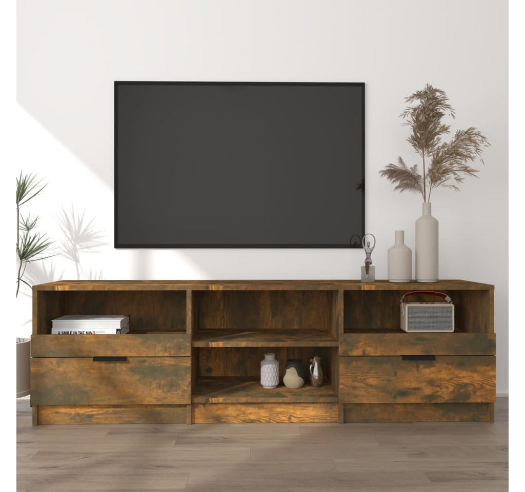 vidaXL TV-Schrank TV-Schrank Räuchereiche 150x33,5x45 cm Spanplatte Lowboar günstig online kaufen