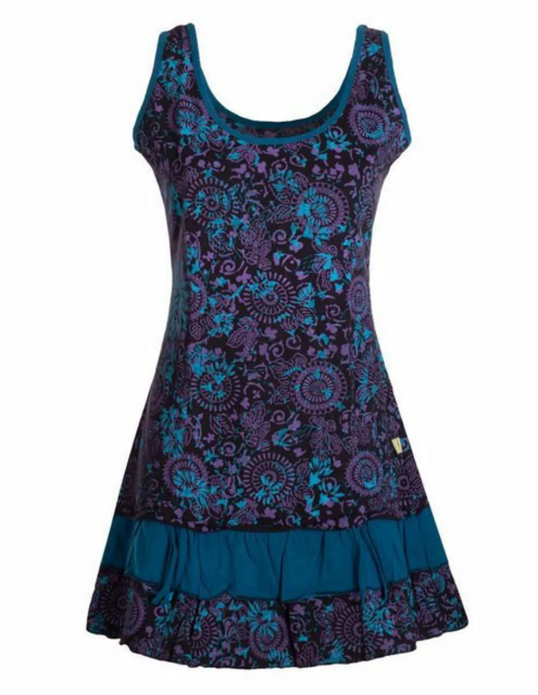 Vishes Tunikakleid Vishes - Damen Lagen-Look Jersey-Tunika Sommerkleid Träg günstig online kaufen