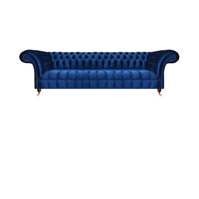 JVmoebel Chesterfield-Sofa Wohnzimmer Sofagarnitur Textil Sessel Sofa Dreis günstig online kaufen