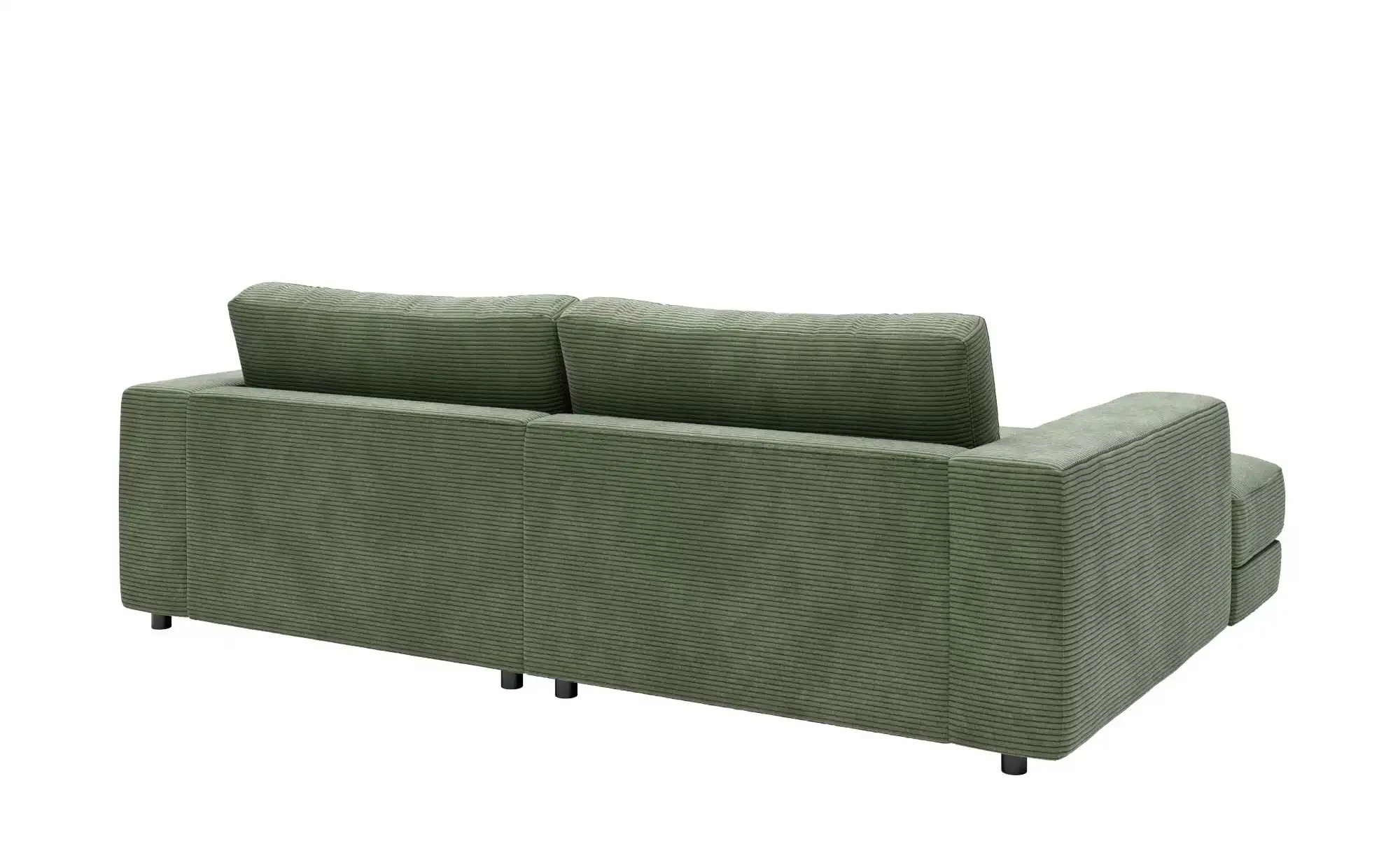 Jette Home Ecksofa in Cord Sila ¦ grün ¦ Maße (cm): B: 250 H: 85 T: 170 Pol günstig online kaufen