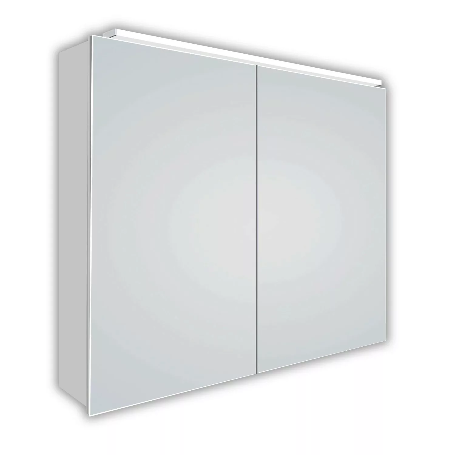 DSK Spiegelschrank Aluminio Vegas Alufarben 70 cm günstig online kaufen